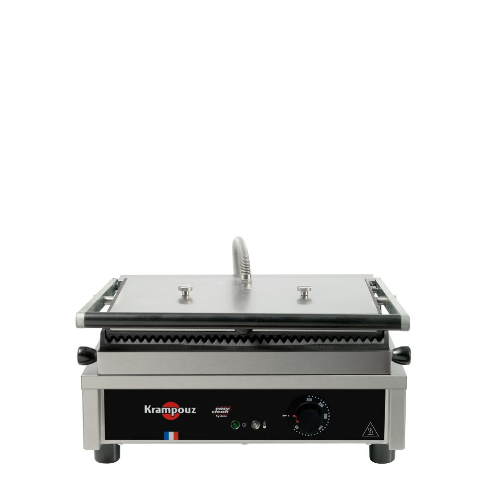 Krampouz - Contact Grill - Medium - Ribbed Top - Ribbed Bottom